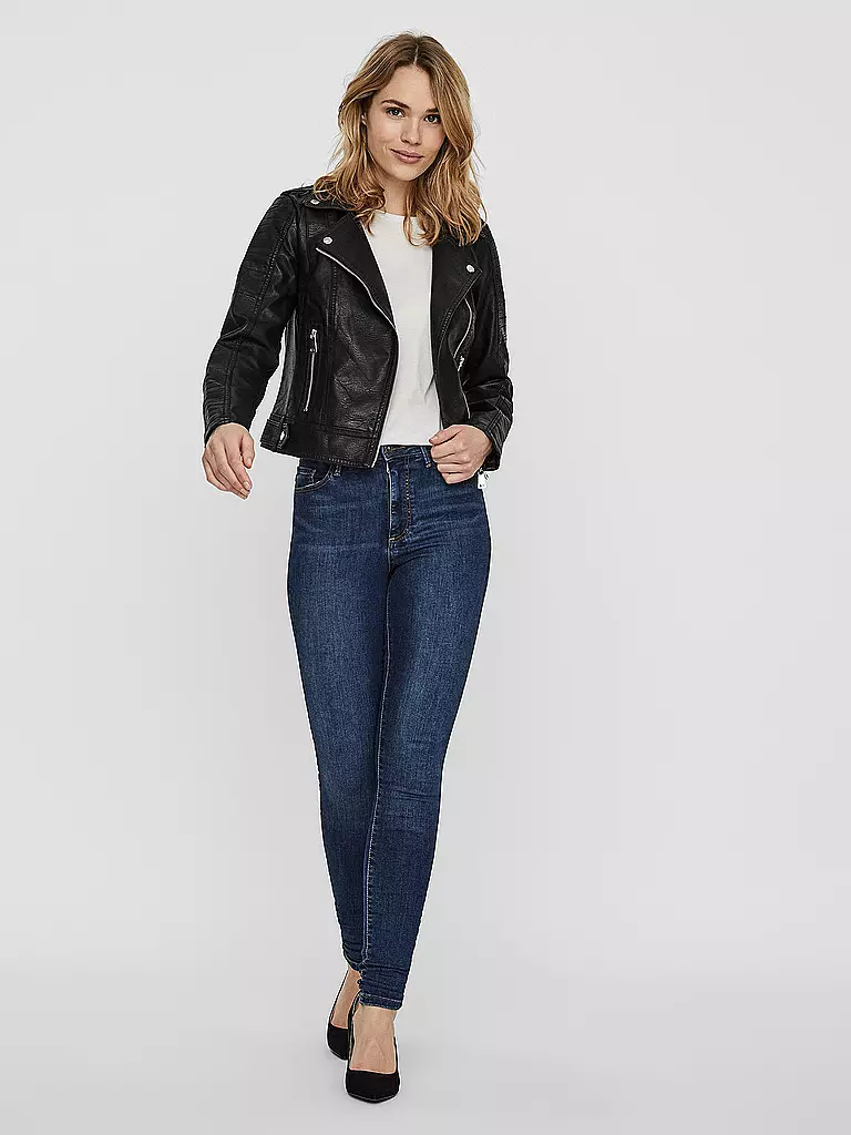 VERO MODA | Veste aspect cuir VMKERRIULTRA | schwarz