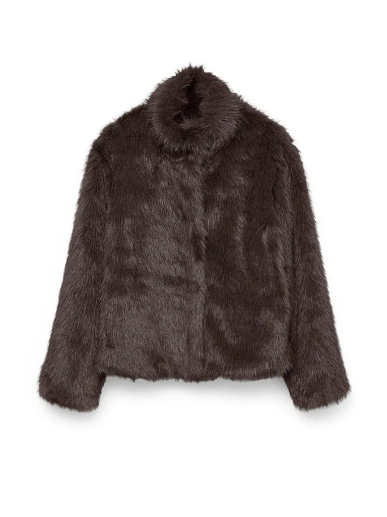 VERO MODA | Veste aspect fourrure VMMONROE | Marron