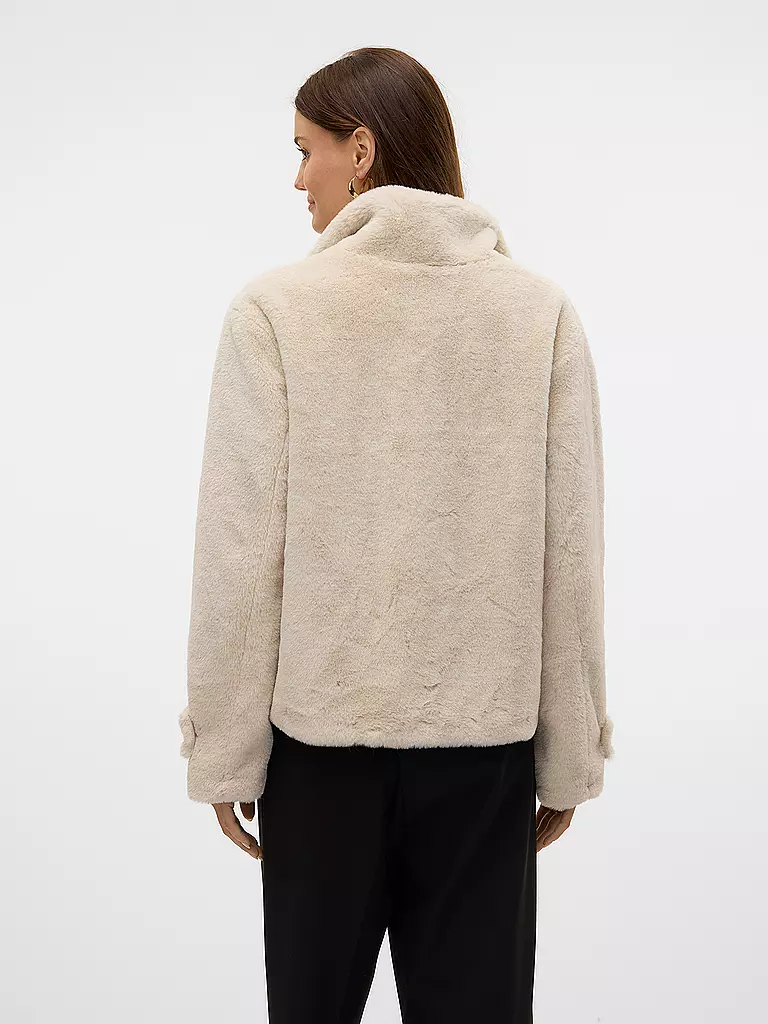 VERO MODA | Veste aspect fourrure VMSONJAEVA | Beige