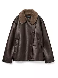 VERO MODA | Veste aspect peau de mouton VMMIRANDA | Marron