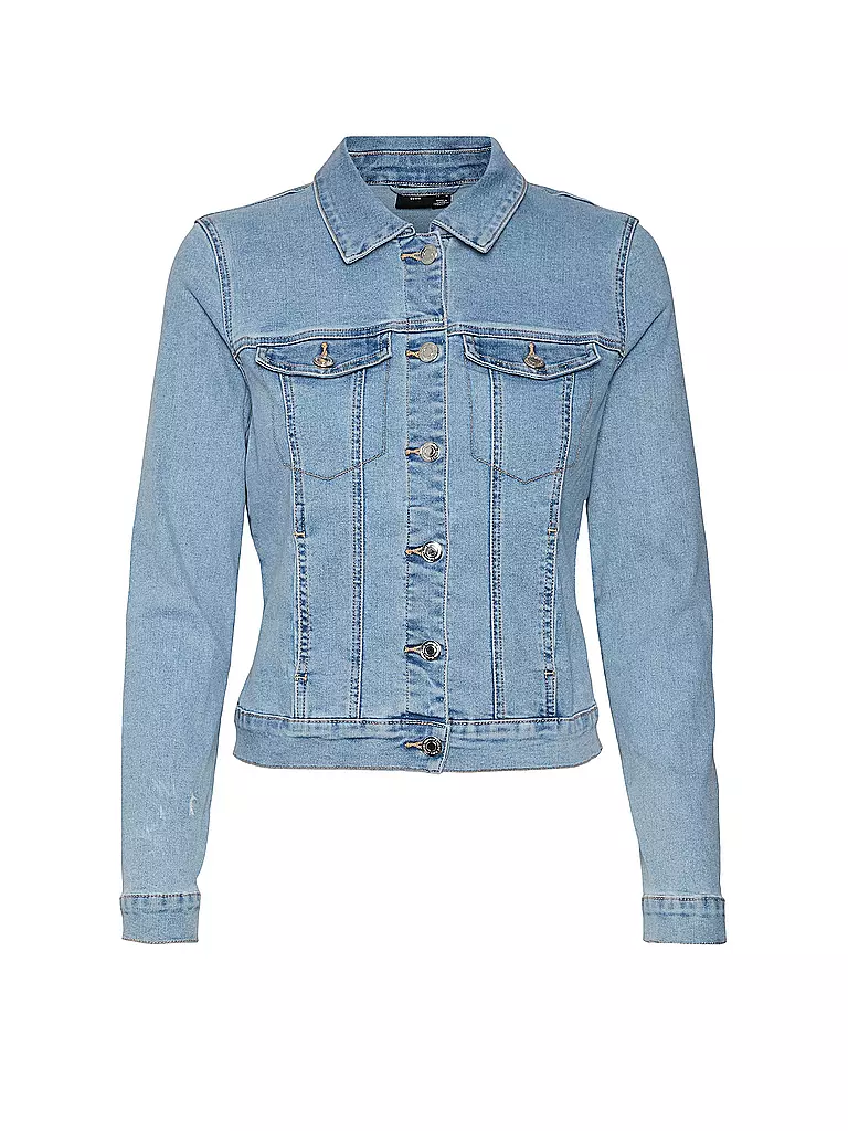 VERO MODA | Veste en jean slim VMLUNA | Bleu clair
