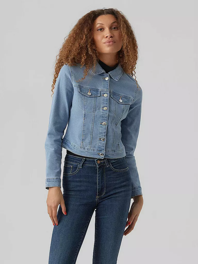 VERO MODA | Veste en jean slim VMLUNA | 