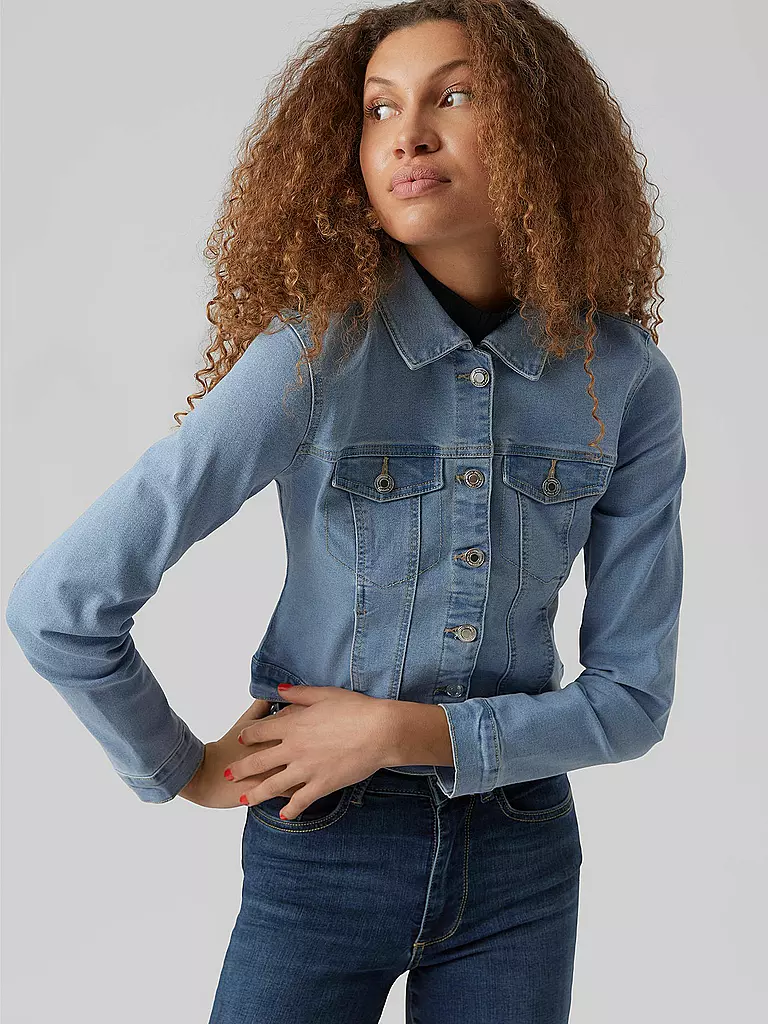 VERO MODA | Veste en jean slim VMLUNA | 