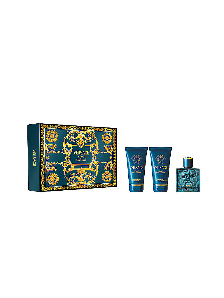 VERSACE Coffret Cadeau Eros Eau de Toilette Set 3x50ml