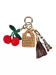 VIAMAILBAG | Porte-clés CROCHETÉ | Beige