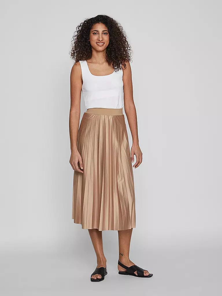 VILA | Jupe plissée VINITBAN | beige
