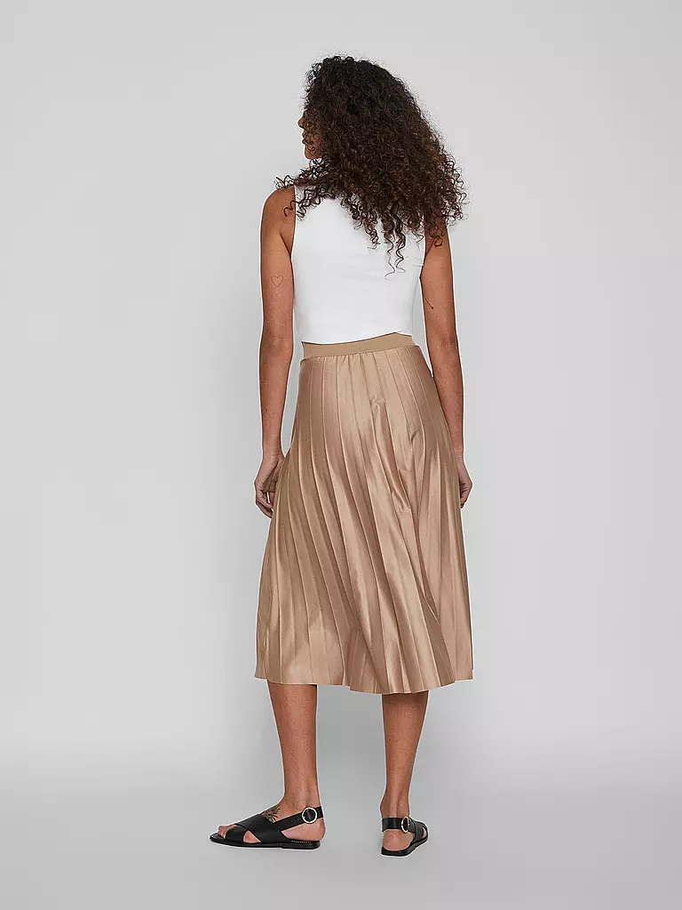 VILA | Jupe plissée VINITBAN | beige
