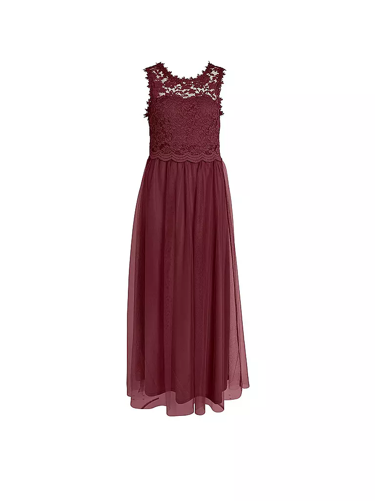 VILA | Maxi-Robe VILYNNEA | dunkelrot