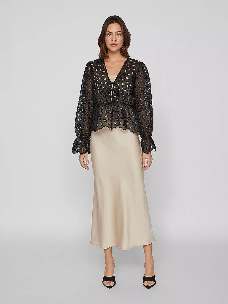 VILA | Midi-jupe VIELLETTE | beige