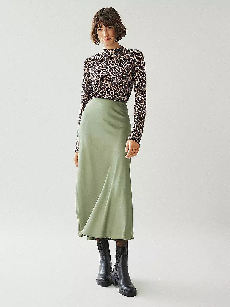 VILA | Midi-jupe VIELLETTE | olive