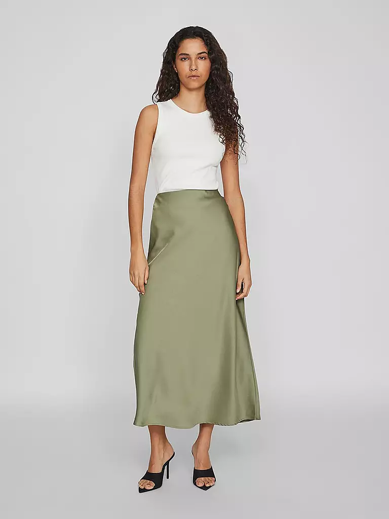 VILA | Midi-jupe VIELLETTE | olive