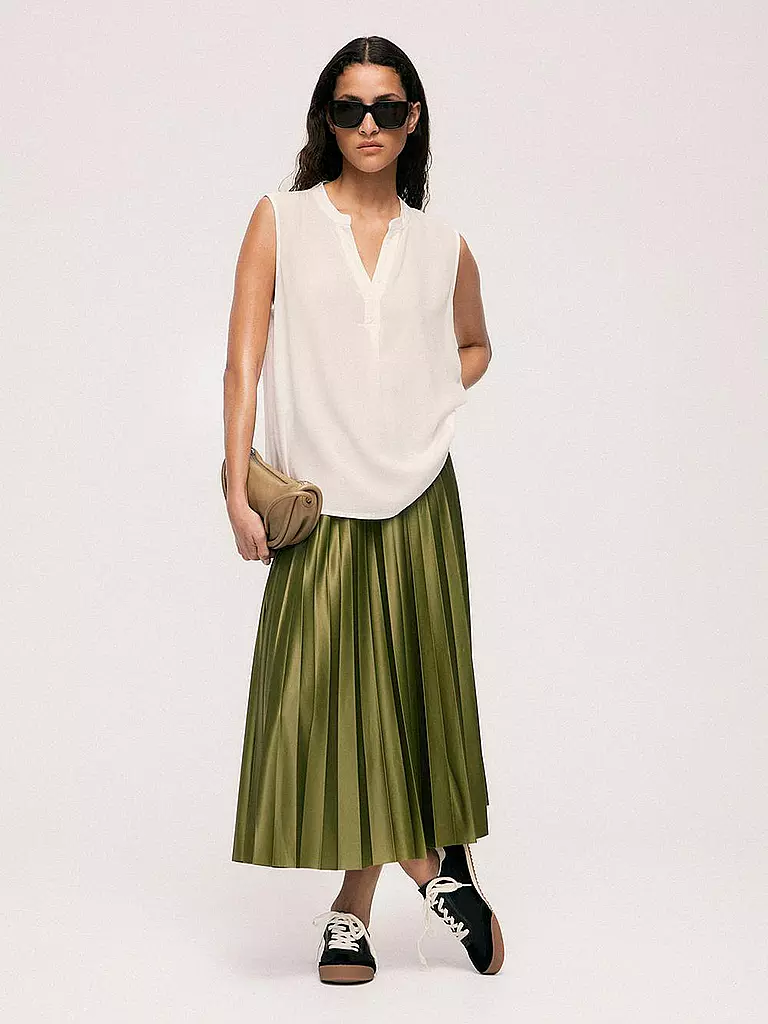VILA | Midi-jupe VINITBAN | olive