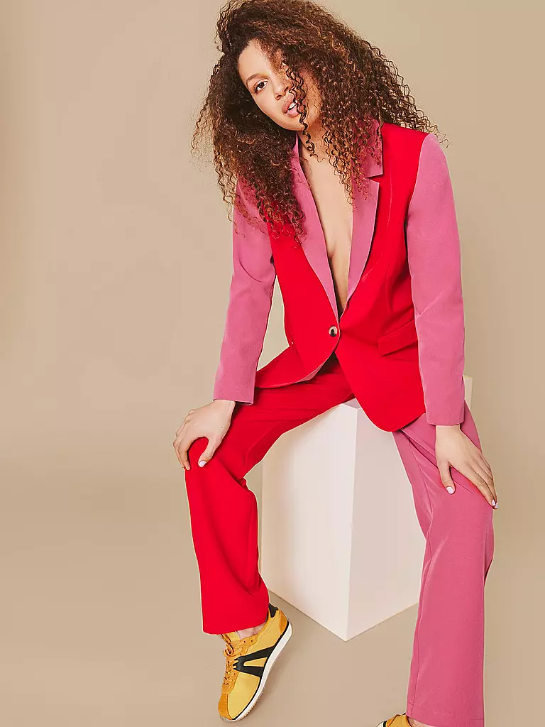 VILA | Pantalon de tailleur VICOAST | rot