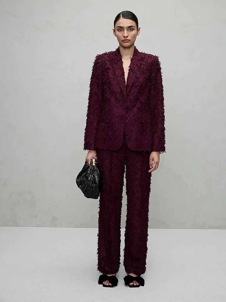 VILA | Pantalon de tailleur VIWAGNE | beere