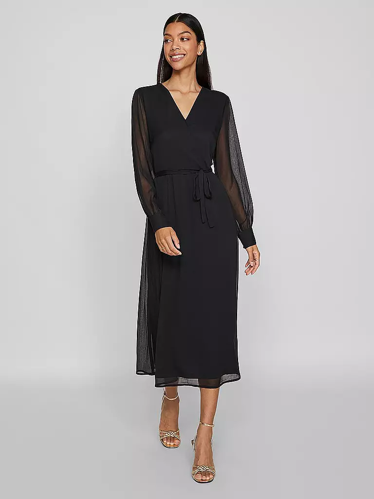 VILA | Robe cocktail VIFALIA | schwarz