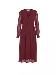 VILA | Robe de cocktail VIFALIA | Rouge foncé