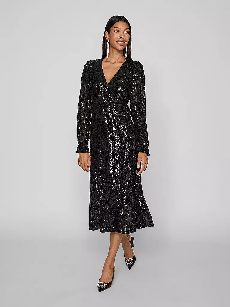 VILA | Robe de soirée VIMAIA | schwarz