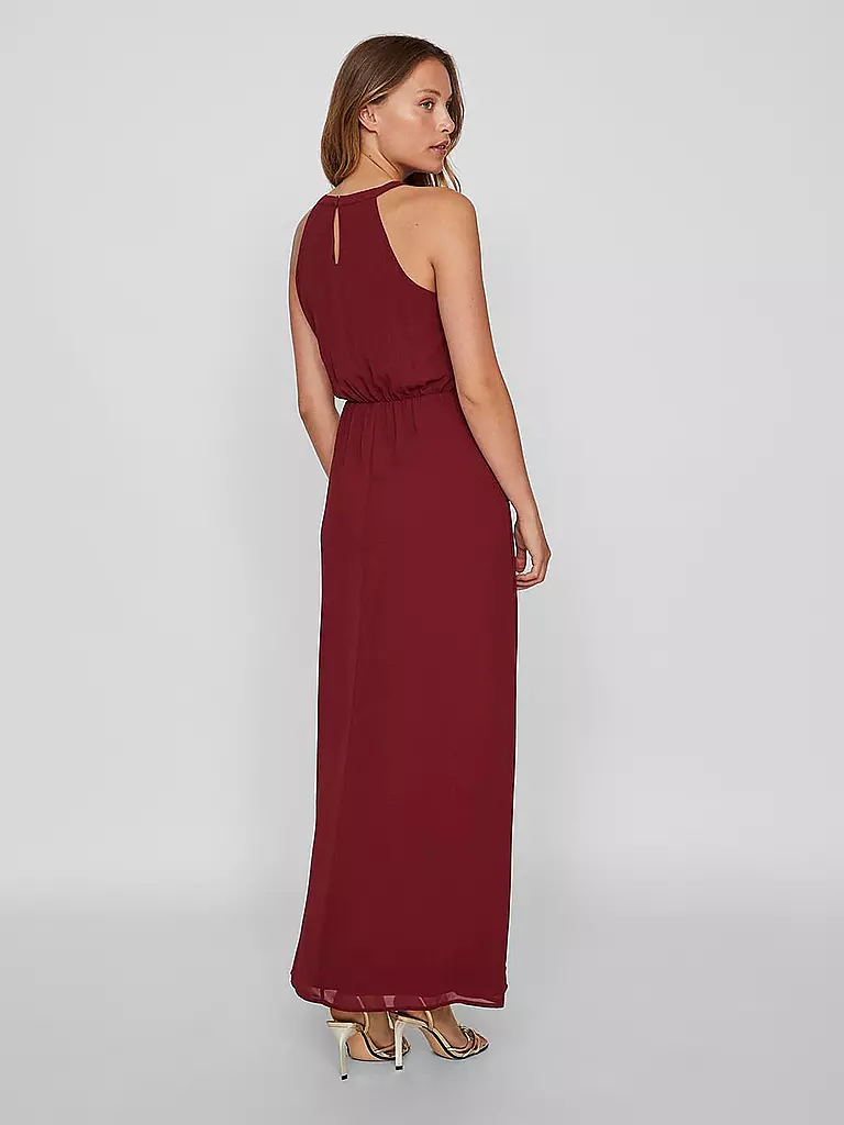 VILA | Robe de soirée VIMILINA | dunkelrot