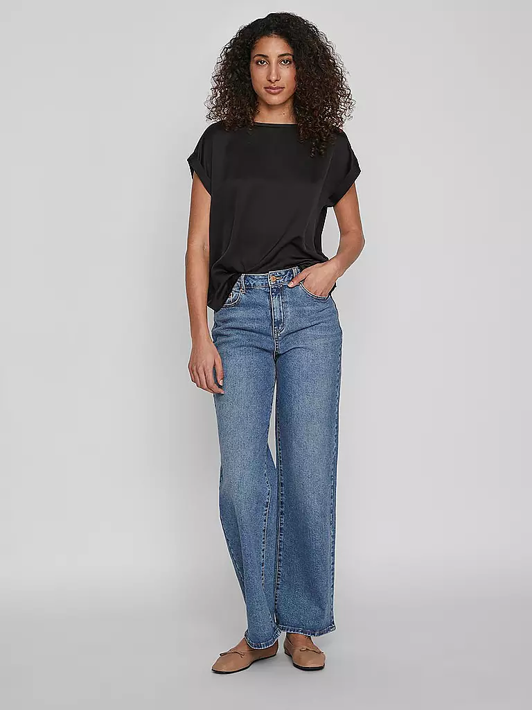 VILA | T-shirt blouse VIELLETTE | Noir