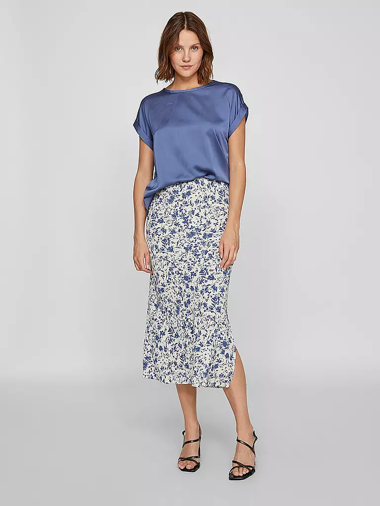 VILA | T-shirt blouse VIELLETTE | Bleu