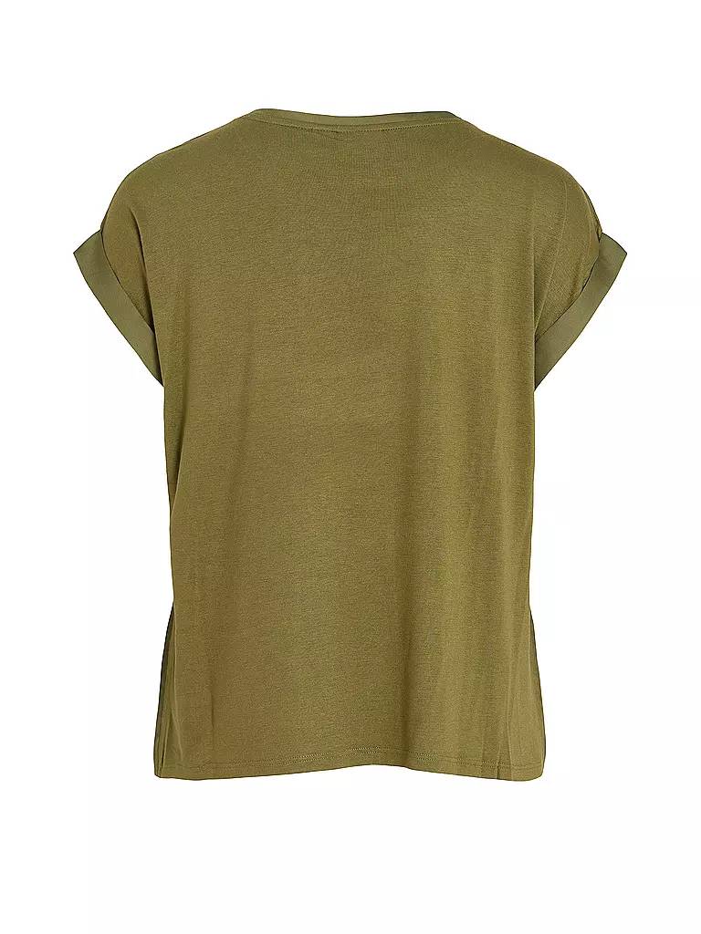 VILA | T-shirt blouse VIELLETTE | Olive