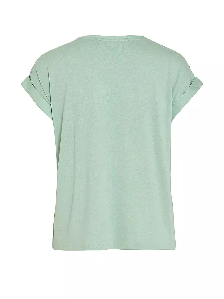 VILA | T-shirt blouse VIELLETTE | Menthe