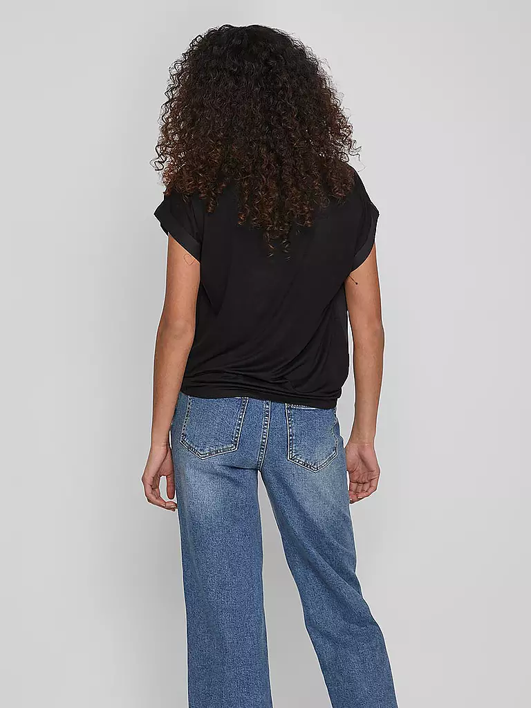 VILA | T-shirt blouse VIELLETTE | Noir