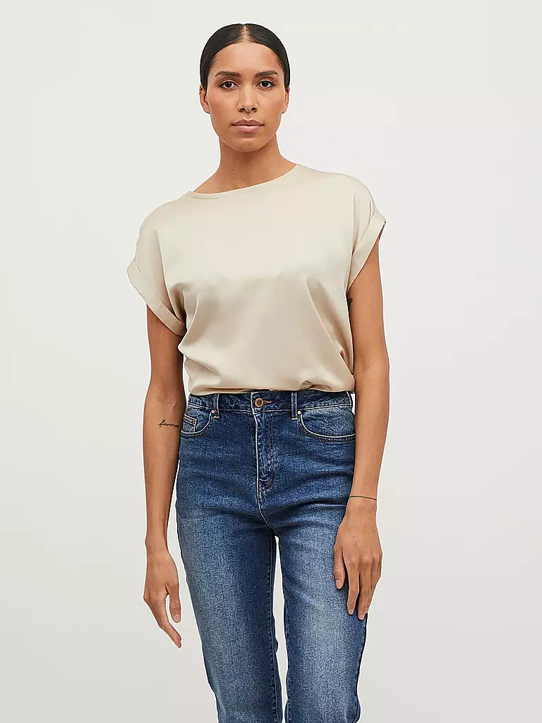 VILA | T-shirt blouse VIELLETTE | Crème