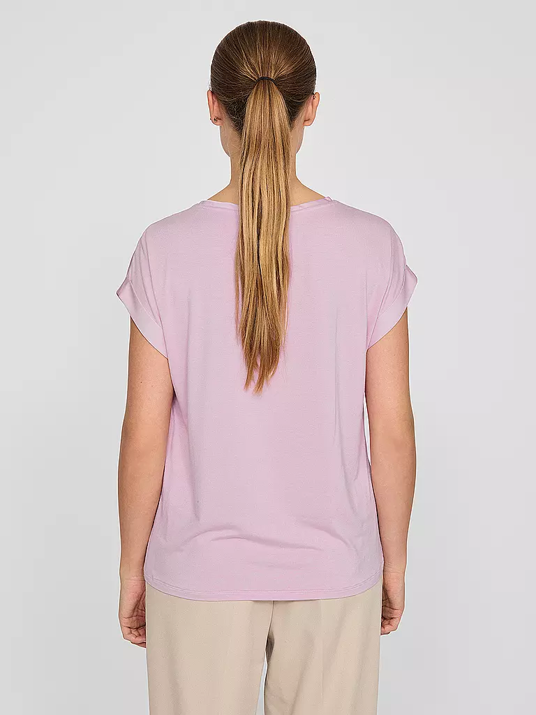 VILA | T-shirt blouse VIELLETTE | Rose