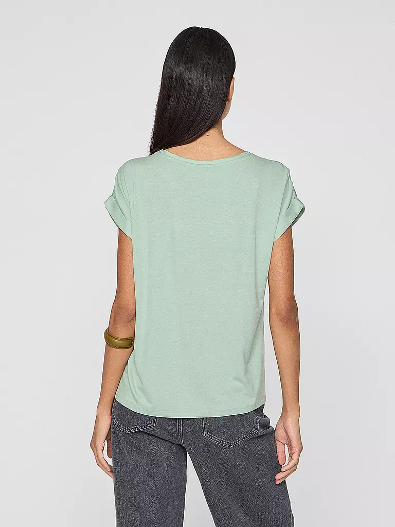 VILA | T-shirt blouse VIELLETTE | Menthe