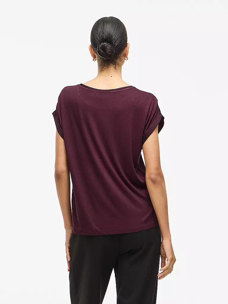 VILA | T-shirt blouse VIELLETTE | Baie