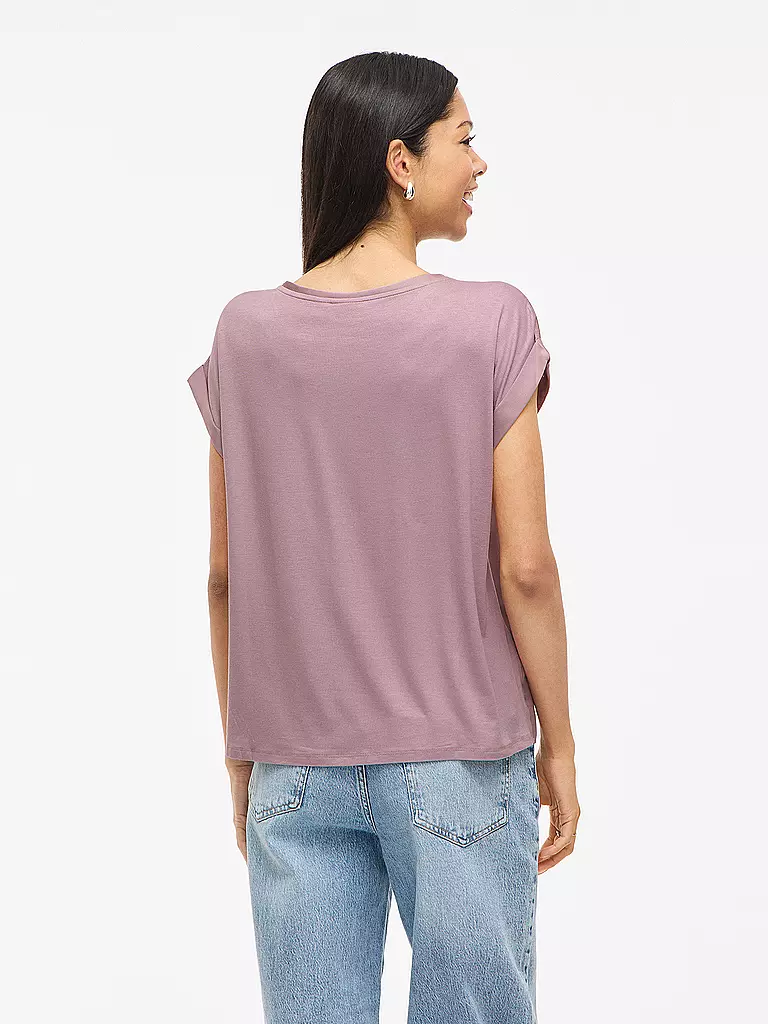 VILA | T-shirt blouse VIELLETTE | Lilas