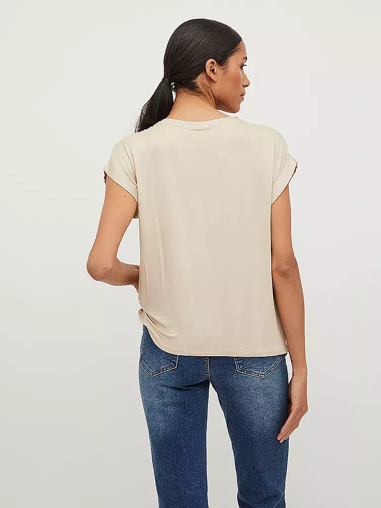 VILA | T-shirt blouse VIELLETTE | Crème