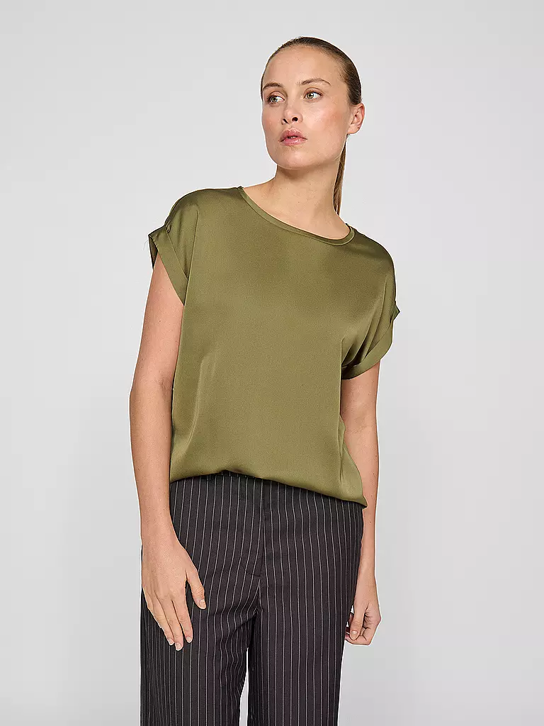 VILA | T-shirt blouse VIELLETTE | Olive