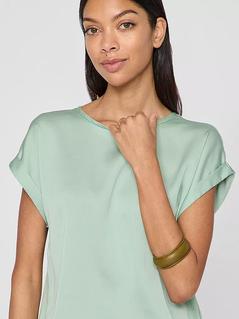 VILA | T-shirt blouse VIELLETTE | Menthe