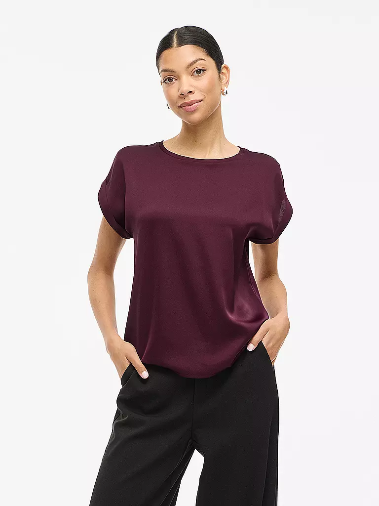 VILA | T-shirt blouse VIELLETTE | Baie