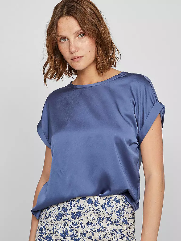 VILA | T-shirt blouse VIELLETTE | Bleu