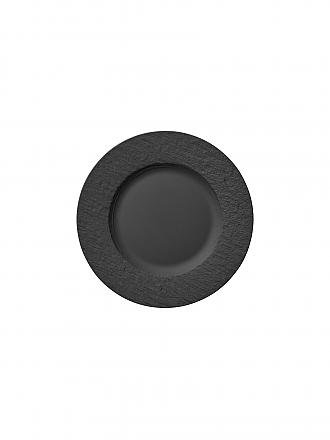 VILLEROY & BOCH | Assiette à petit-déjeuner "Manufacture Rock" 22cm (Noir)
