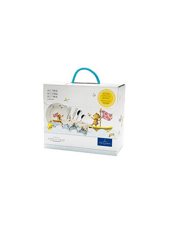 VILLEROY & BOCH | Service de table pour enfants en porcelaine Happy as a Bear 7 pièces