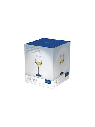 VILLEROY & BOCH | Verre à vin blanc Manufacture Rock 4 pièces 380ml