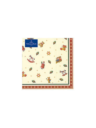 VILLEROY & BOCH | Winter Specials Toys Serviette Streumotive, 33x33cm, 20 pièces