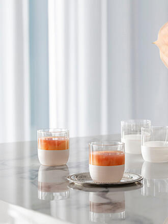 VILLEROY & BOCH | Set de 4 verres à whisky MANUFACTURE ROCK BLANC GLAS