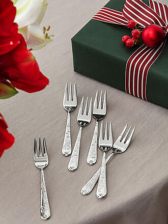 VILLEROY & BOCH | Set de fourchettes à gâteau 6 pièces