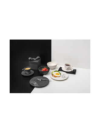 VILLEROY & BOCH | Set de petit-déjeuner 8 pièces MANUFACTURE-MICKEY MOUSE Blanc/Noir