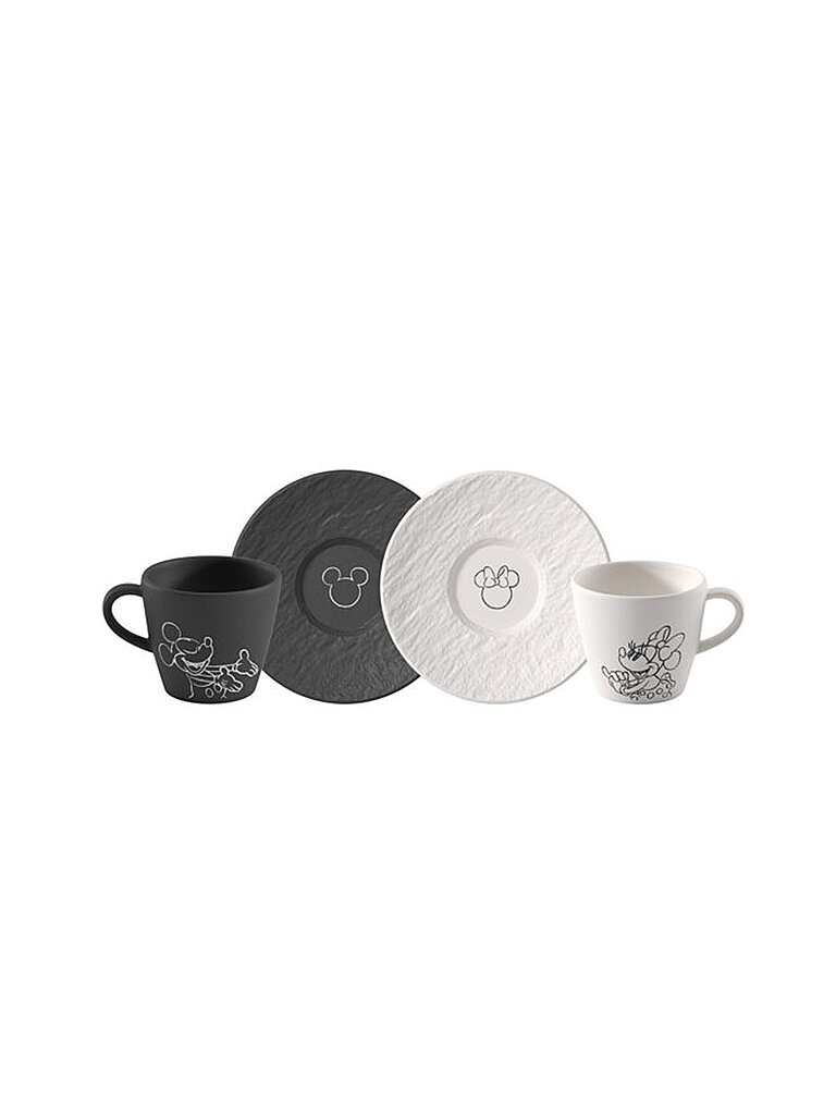 VILLEROY & BOCH Tasse à café avec soucoupe set de 4 pièces MANUFACTURE MICKEY MOUSE - vue 5