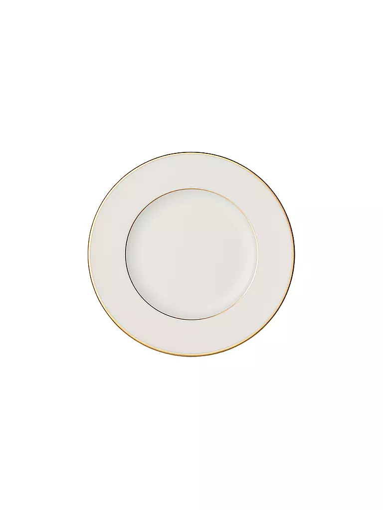 VILLEROY & BOCH SIGNATURE | Assiette à pain "Anmut Gold" 16cm | weiss