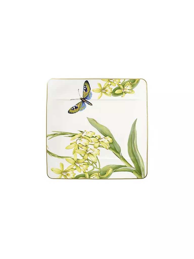 VILLEROY & BOCH SIGNATURE | Assiette à petit-déjeuner "Amazonia" 23x23cm | Multicolore