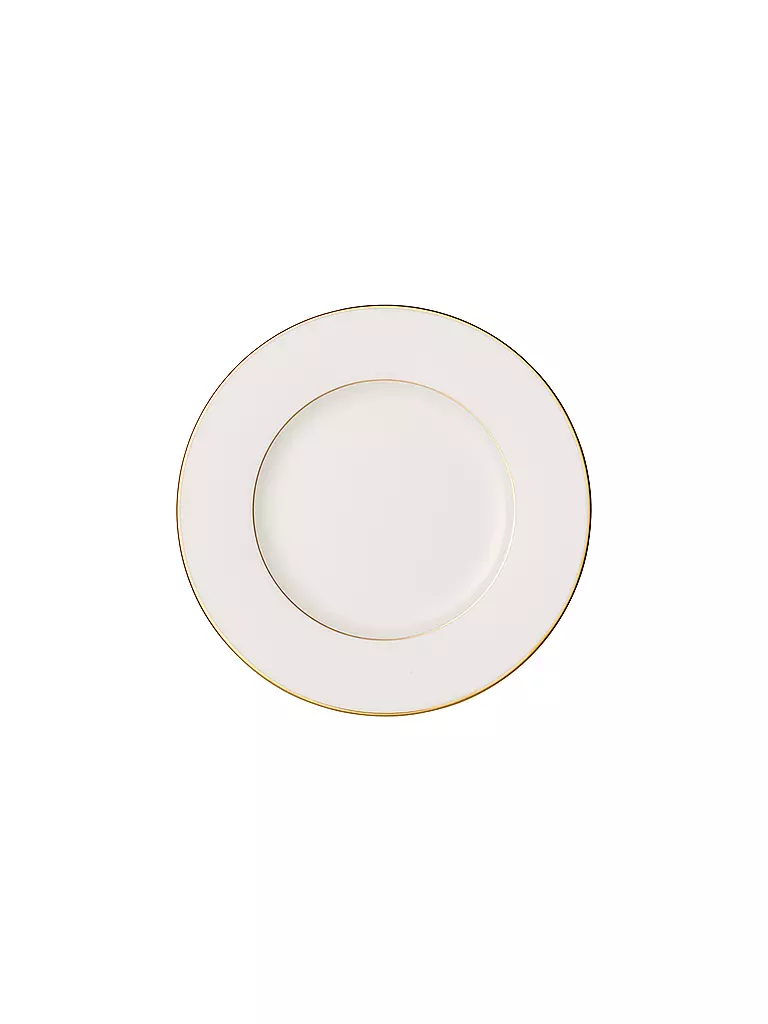 VILLEROY & BOCH SIGNATURE | Assiette à petit-déjeuner "Anmut Gold" 22 cm | weiss