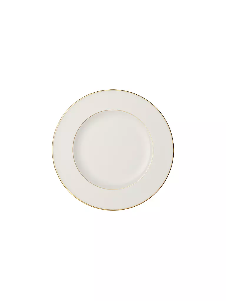 VILLEROY & BOCH SIGNATURE | Assiette plate "Anmut Gold" 27cm | weiss
