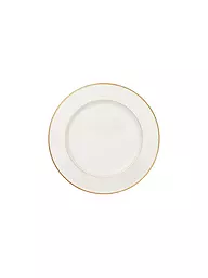 VILLEROY & BOCH SIGNATURE | Plat rond plat "Anmut Gold" 32cm | Blanc